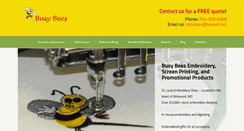 Desktop Screenshot of bzzybees.com